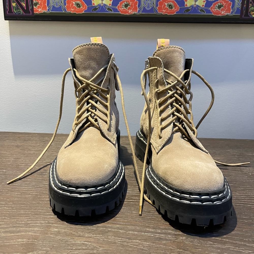 Proenza Schouler lace up boots